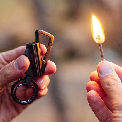 3-in-1 Survival Match Keychain