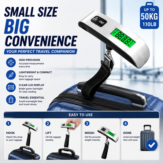 Portable Digital Luggage Scale